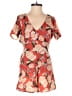 Solemio 100% Polyester Floral Red Romper Size S - photo 1