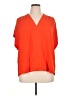 A New Day 100% Polyester Orange Short Sleeve Blouse Size XL - photo 1