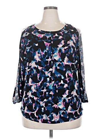 RACHEL Rachel Roy 3/4 Sleeve T-Shirt (view 1)
