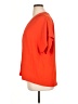 A New Day 100% Polyester Orange Short Sleeve Blouse Size XL - photo 5