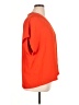 A New Day 100% Polyester Orange Short Sleeve Blouse Size XL - photo 4