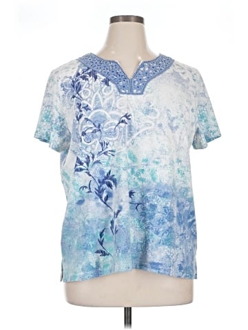 Alfred Dunner Short Sleeve Polo (view 1)