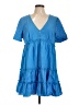 Zara Blue Casual Dress Size L - photo 1