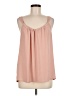 Ann Taylor LOFT 100% Polyester Pink Sleeveless Blouse Size M - photo 1