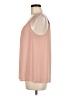 Ann Taylor LOFT 100% Polyester Pink Sleeveless Blouse Size M - photo 5