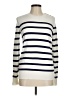 Ann Taylor LOFT Stripes Ivory Pullover Sweater Size M - photo 1