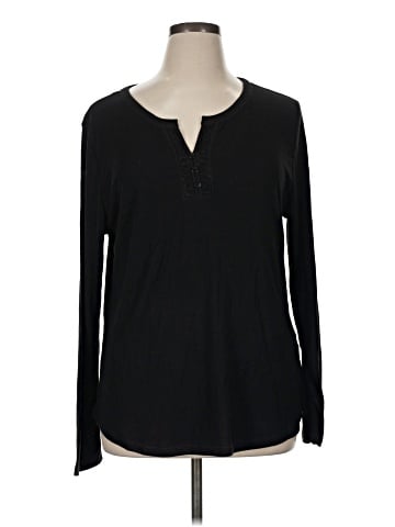 Ellen Tracy Long Sleeve Top (view 1)