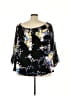 Torrid Black Long Sleeve Blouse Size 4X Plus (4) - photo 2