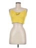 Aerie 100% Elastic Yellow Sleeveless Top Size M - photo 1