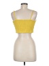 Aerie 100% Elastic Yellow Sleeveless Top Size M - photo 2