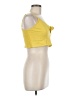 Aerie 100% Elastic Yellow Sleeveless Top Size M - photo 4