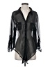 L.e.i. Black 3/4 Sleeve Blouse Size S - photo 1