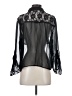 L.e.i. Black 3/4 Sleeve Blouse Size S - photo 2