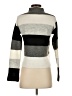 Express Outlet Color Block Gray Turtleneck Sweater Size XS - photo 2