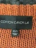 Cotton Candy LA 100% Cotton Brown Pullover Sweater Size XS - photo 7