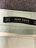 Zara Basic 100% Polyurethane Solid Green Faux Leather Skirt Size XS - photo 4