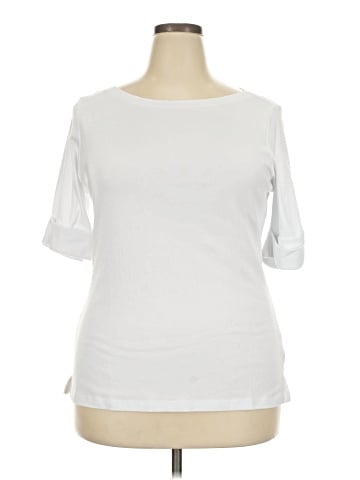 Chaps 3/4 Sleeve T-Shirt (view 1)