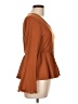 Shein 100% Polyester Brown Long Sleeve Blouse Size L - photo 4