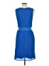 AB Studio 100% Polyester Blue Casual Dress Size L - photo 2