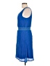AB Studio 100% Polyester Blue Casual Dress Size L - photo 5