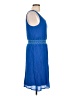 AB Studio 100% Polyester Blue Casual Dress Size L - photo 4