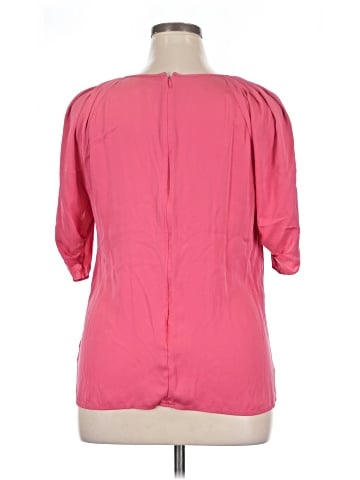 Lewit 3/4 Sleeve Silk Top (view 2)