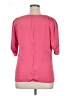 Lewit Pink 3/4 Sleeve Silk Top Size XL - photo 2
