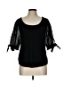 Gap Black 3/4 Sleeve Top Size L - photo 1