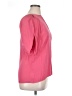 Lewit Pink 3/4 Sleeve Silk Top Size XL - photo 4
