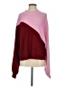 Crosby Color Block Burgundy Pullover Sweater Size S - photo 1