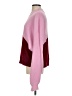 Crosby Color Block Burgundy Pullover Sweater Size S - photo 5