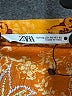 Zara Orange 3/4 Sleeve Blouse Size XL - photo 6