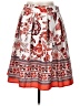 Shein 100% Polyester Print Red Casual Skirt Size L - photo 2