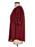 Torrid 100% Polyester Burgundy 3/4 Sleeve Blouse Size Lg Plus (0) - photo 5
