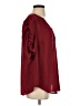 Torrid 100% Polyester Burgundy 3/4 Sleeve Blouse Size Lg Plus (0) - photo 4