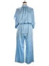 Prettygarden Solid Blue Jumpsuit Size XL - photo 1
