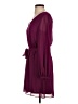 Express 100% Polyester Solid Burgundy Cocktail Dress Size XS - photo 5