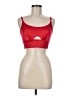 auden Red Ivory Sleeveless Top Size M - photo 1