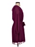 Express 100% Polyester Solid Burgundy Cocktail Dress Size XS - photo 4