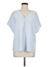 Primark 100% Polyester Blue Short Sleeve Blouse Size 8 - photo 1