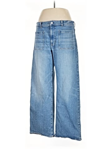 Madewell The Emmett Wide-Leg Jean in Atlin Wash (view 1)