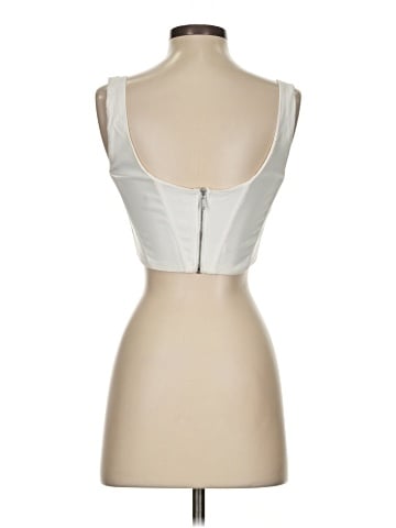 White Fox Sleeveless Blouse (view 2)