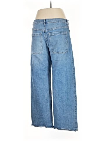 Madewell The Emmett Wide-Leg Jean in Atlin Wash (view 2)