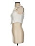 White Fox Ivory Sleeveless Blouse Size S - photo 5