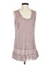 MONORENO Pink Sleeveless T-Shirt Size S (estimated) - photo 1