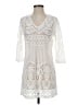 J Valdi Ivory 3/4 Sleeve Top Size XS - photo 1