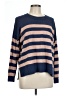 Madewell Stripes Blue Pullover Sweater Size L - photo 1