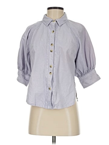 We the Free 3/4 Sleeve Button-Down Shirt (view 1)
