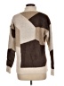Michelle Nicole Color Block Brown Pullover Sweater Size M - photo 2