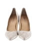 Ivanka Trump Metallic Silver Heels Size 10 - photo 2